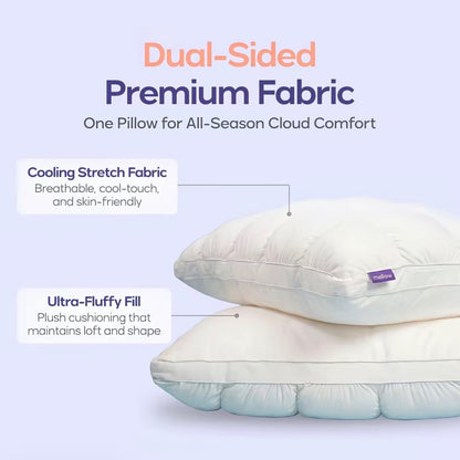 Dual Sided Cooling Pillow