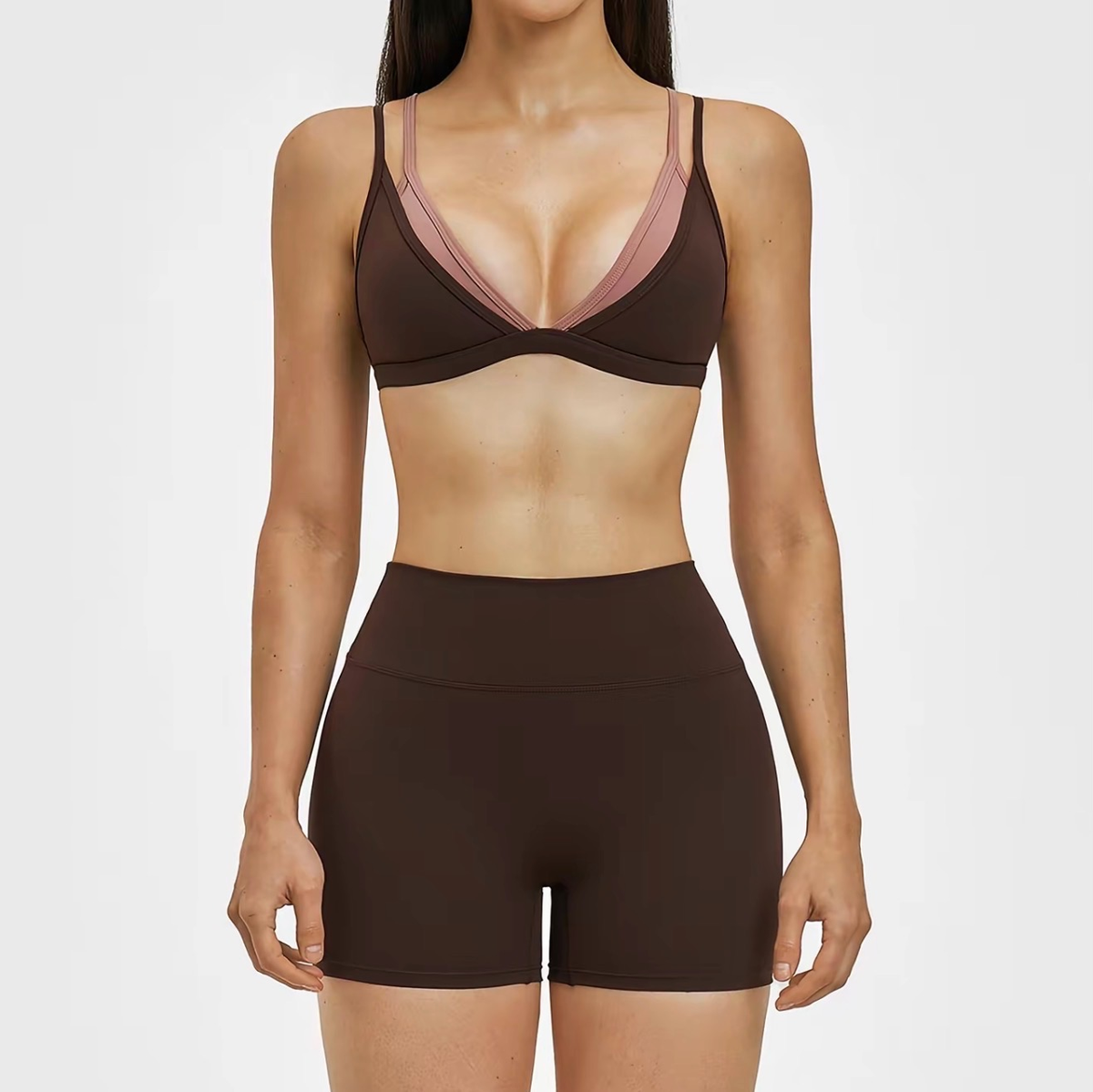 Brown & Pink