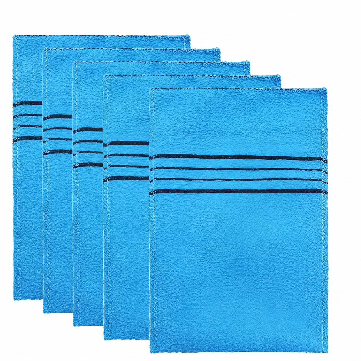 Korean Coarse-Grain Exfoliating Shower Scrub Gloves