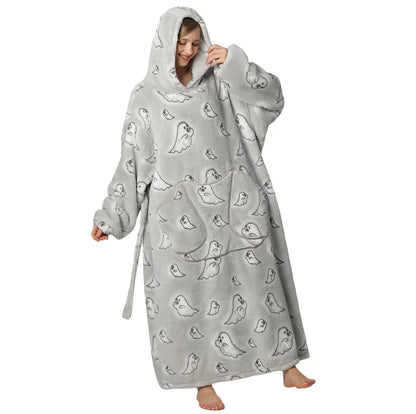 Halloween Oversized Blanket Hoodie