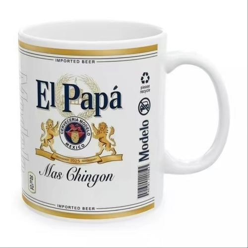 El Papá Más Chingón Mug | Funny Father’s Day Coffee Mug for Dad