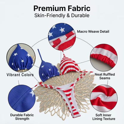 American Flag Bikini
