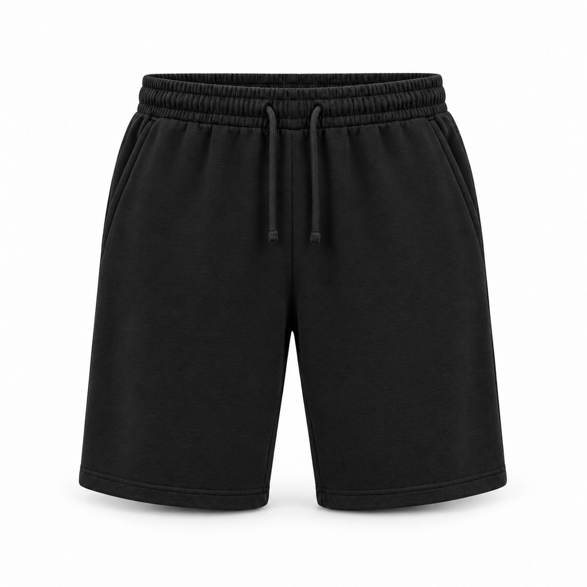 Black sweat shorts