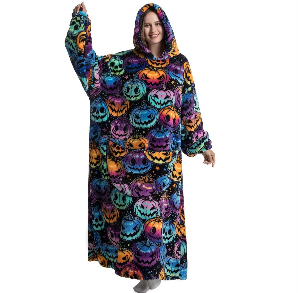 Halloween Oversized Blanket Hoodie